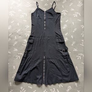 Punk Black Women's Dress